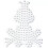 Hama Hama - Frog Plate (Small) for standard beads (Ø5 mm) 1