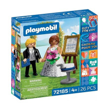 Playmobil Construction Set - PLAYMOBIL - 72185 - Wedding - Detailed Accessories - From 4 Years Old