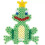 Hama Hama - Frog Plate (Small) for standard beads (Ø5 mm) 2