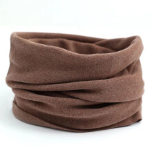 (Beige, pack-1) Women Winter Warm Velvet Scarf - Solid Color Neck Warmer Snood Windproof Outdoor Casual Soft Skin-Friendly One Size Black