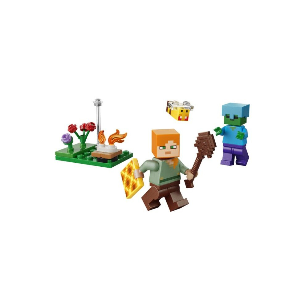 LEGO Minecraft Alex's Campfire Conflict Polybag Paper Bag Set 30732 - Image 4