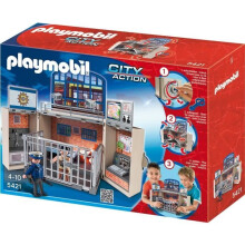 PLAYMOBIL - Police Station Chest - 2 characters - Suitable from 4 years old