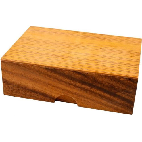 Triangular Domino Game - PHILOS - Triangle Domino - 56 pieces - Samena Wood - Wooden Storage Box 2
