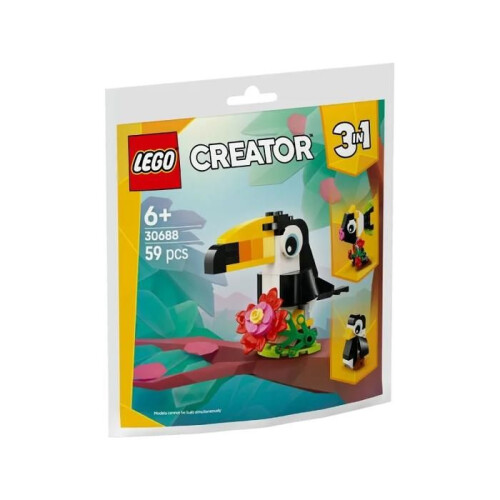 LEGO Construction set - LEGO - 30688 - Tropical Toucan - 3-in-1 - Self-assembly