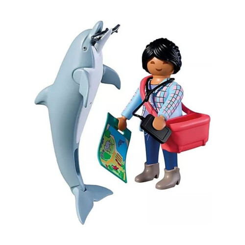 PLAYMOBIL Game set - PLAYMOBIL - 72091 - Mobile Dolphin - Opening Jaw - 8 pieces 1