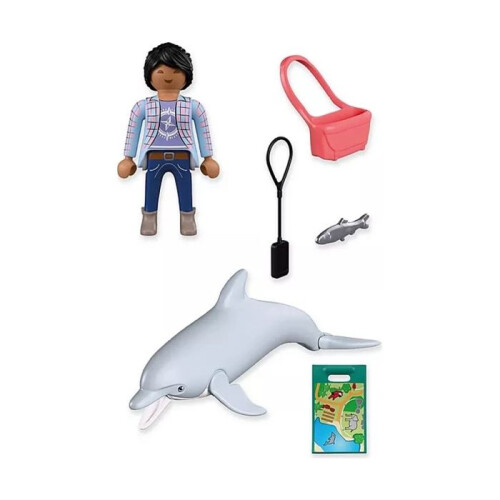 PLAYMOBIL Game set - PLAYMOBIL - 72091 - Mobile Dolphin - Opening Jaw - 8 pieces 2