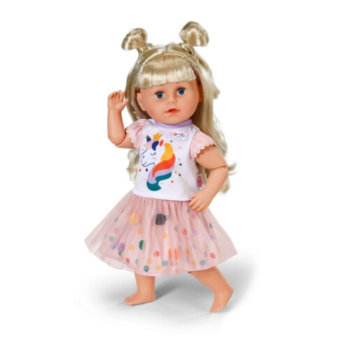 Baby born unicorn robe with tutu 43 cm 1