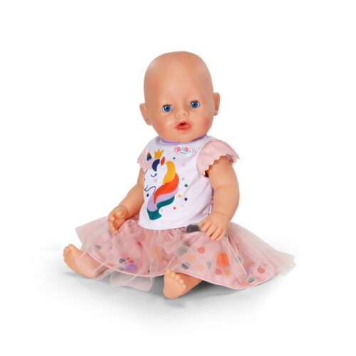 Baby born unicorn robe with tutu 43 cm 2