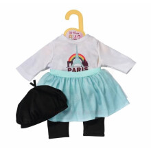 DOLLY FASHION OUTFIT PARIS OF 43 CM - FOR SMALL HANDS, CREATIVE PLAY