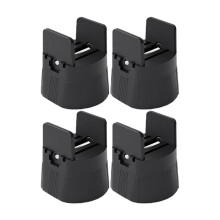 4PCS Fixed-Height Table Leg Pads, Furniture Support Blocks for Beds, Sofas, and Chairs-Ideal for Home and Official Use