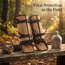 Snake-Proof Leg Warmers Waterproof Snake Guards Bite Protection for Lower Legs, Snake Proof Gaiters Fit for Men & Women