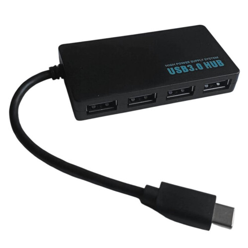 USB 3.0 Hub High Speed 4  HUB Adapter Data Cable High Speed 4  USB 3.0 HUB C Type-C Splitter Expander Multiple 1