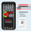 (Noir) BSIDE S10 Smart Multimeter 9999 Counts LCD Digital Display AC/DC Voltmeter Ohmmeter Tester 8