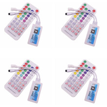 4X Rgb Music Controller Sp611E dla Ws2812B Sk6812 Ws2811 Adresowalna Taśma Led Rgb