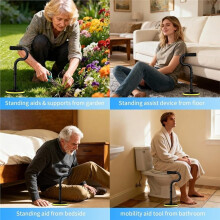 Standing Assistance Equipment, Mobile Assistance Devices That Help Stand From the Floor, Elderly Standing Devices