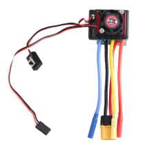 Controlador de Velocidad ESC Sin Escobillas de 60A con Conector XT60 y Conector Banana de 4.0mm para Motor de Coche o RC 2847/540/3650 2-3S