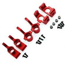 Metal Steering Cup Caster Block Hub Carrier Set for HPI Ken Block WR8 FLUX 1/10 Scale RC Car Upgrade Parts Accessories A