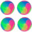 LED Glowing Dog Ball 4-Pack – Interactive Bouncing Toy with Flashing Elastic, 7.5cm 1