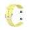 (Yellow, Multicolor) Soft Silicone Watch Strap for Huawei Watch Fit - Dark Blue 1