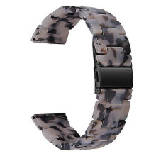 (Grey) Compatible For Garmin Vivoactive 4 Replacement Watch Strap 22mm Waterproof Resin Watch Band