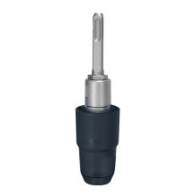 Adapter for SDS PLUS to SDS MAX 81/4 inch Long for Rotary Hammers, Alloy Steel, Black Adapter for Rotary Hammers Adapter