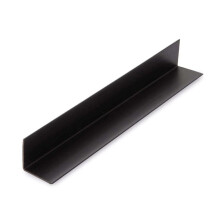 PVC L Shape External Corner 2700mm Panelling Trim - Black