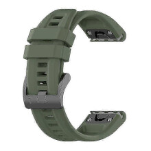 (Dark Green) QuickFit 22 26mm Strap for Garmin Epix Gen 2 Fenix 7 7X 6X Pro 5 Plus Watch Band