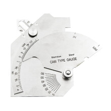 Bridge gauge fillet weld gauge welding gauge welded surface weld joints bevel angle inspection inch/mm bridge gauge welding
