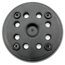 Velcro Sanding Disc Support Plate 125 mm 8 Holes Medium Hard for Bosch Orbital Sander PEX 270 A and PEX 270 AE
