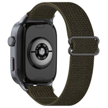 (Army Green, Multicolor) For Huawei Watch D2 Watch Band Nylon Braided Elastic Slide-Lock Clasp Breathable Strap