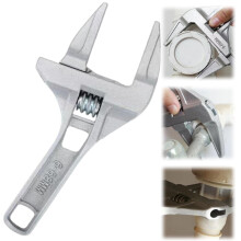 Adjustable wrench, large adjustable wrench, 6–70 mm jaw width, adjustable wrench, practical adjustable wrench, plumbing wrench.
