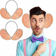 Υπερμεγέθης κορδέλα μαλλιών Jumbo Fake Ears για πάρτι με κοστούμια Halloween Cosplay