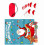 Weihnachtsmann-Poster-Spielrequisiten für Kinderpartys, 1 Set, Rot 1