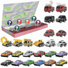 Weihnachts-Adventskalender: Überraschungsboxen mit Spielzeug, Weihnachtsgeschenke für Erwachsene, Kinder und Autos