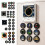 Imán para nevera con tocadiscos programable - 9 discos de música NFC - para decorar la nevera en Navidad 1