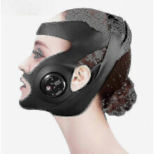 Elektrische V-förmige Gesichtsmaske zur Konturierung der Wangen und Definition der Kieferpartie mit Lifting-Bandagentherapie