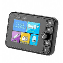 DAB+ Digitalradioempfänger für Auto mit Bluetooth MP3 FM-Transmitter und Antennenadapter