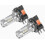 2 Pcs 80W H15 LED Car Headlight Bulbs White Daytime Running Light Replacement Lamps 1