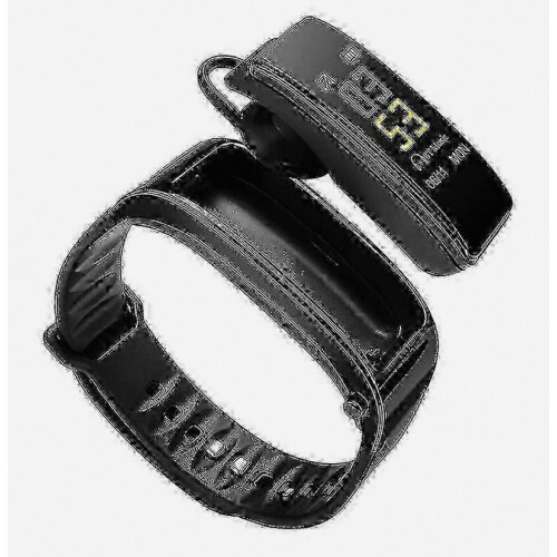 2-in-1 Smart Bracelet Bluetooth Headset with Waterproof Watch Function & Wireless Earphone
