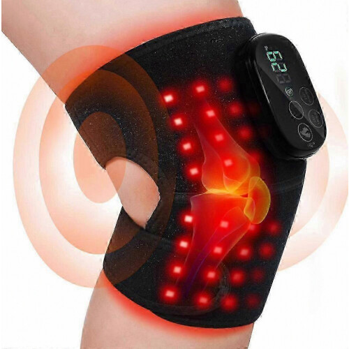 Red Light Therapy Knee Massager Wireless Rechargeable Controller, 660nm850nm Red Light Therapy