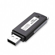 16 GB USB-flashdrive, oplaadbare digitale spraak- en audiorecorder voor pc, vergaderingen en interviews