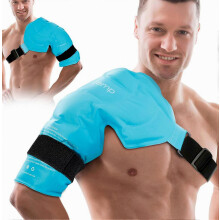 Comfytemp Shoulder Ice Pack Rotator Cuff Cold Therapy Wrap FSA Eligible HSA Gel Packs for Injuries Reusable Hot Cold Compress Shoulder Brace for P