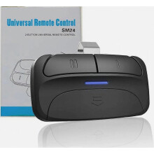 Universal 2-Button Garage Door Opener Remote, Works with Chamberlain, LiftMaster, Craftsman, Genie, DIP Switch and More, Replacement for Clicker KLI