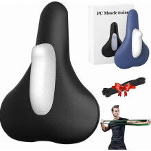 Bekkenbodemtrainer, Kegeltrainer met kussen, Intelligente afstandsbediening, Kegelsportproduct, Veilig en hygiënisch, 5 snelheidsstanden, 3 standen