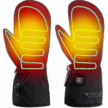 Women's Heated Mittens, Rechargeable, Touch Screen, Non-slip, Fleece Lined, Winter, Cycling, Skiing
