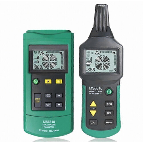 MS6818 Cable Metal Pipe Finder Underground Tester Short Circuit Interruption Detection Cable Locato