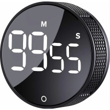 Kitchen Timer Large LED Magnetic Digital Countdown Countup Timer Visual Easy for Children Seniors Teachers and for the Classroom Homework Cooking Fi