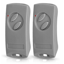 2-Pack Universal Garage Door Opener Remote Control for 433MHz Systems