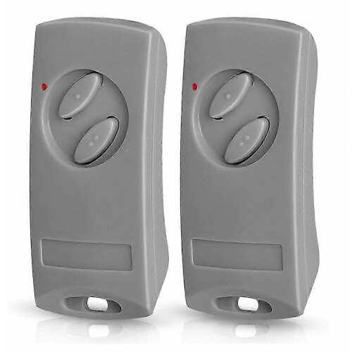 2-Pack Universal Garage Door Opener Remote Control for 433MHz Systems