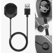 Base de carga USB de 1 metro y cable compatibles con el reloj Nokia Steel HR de 36 mm/40 mm